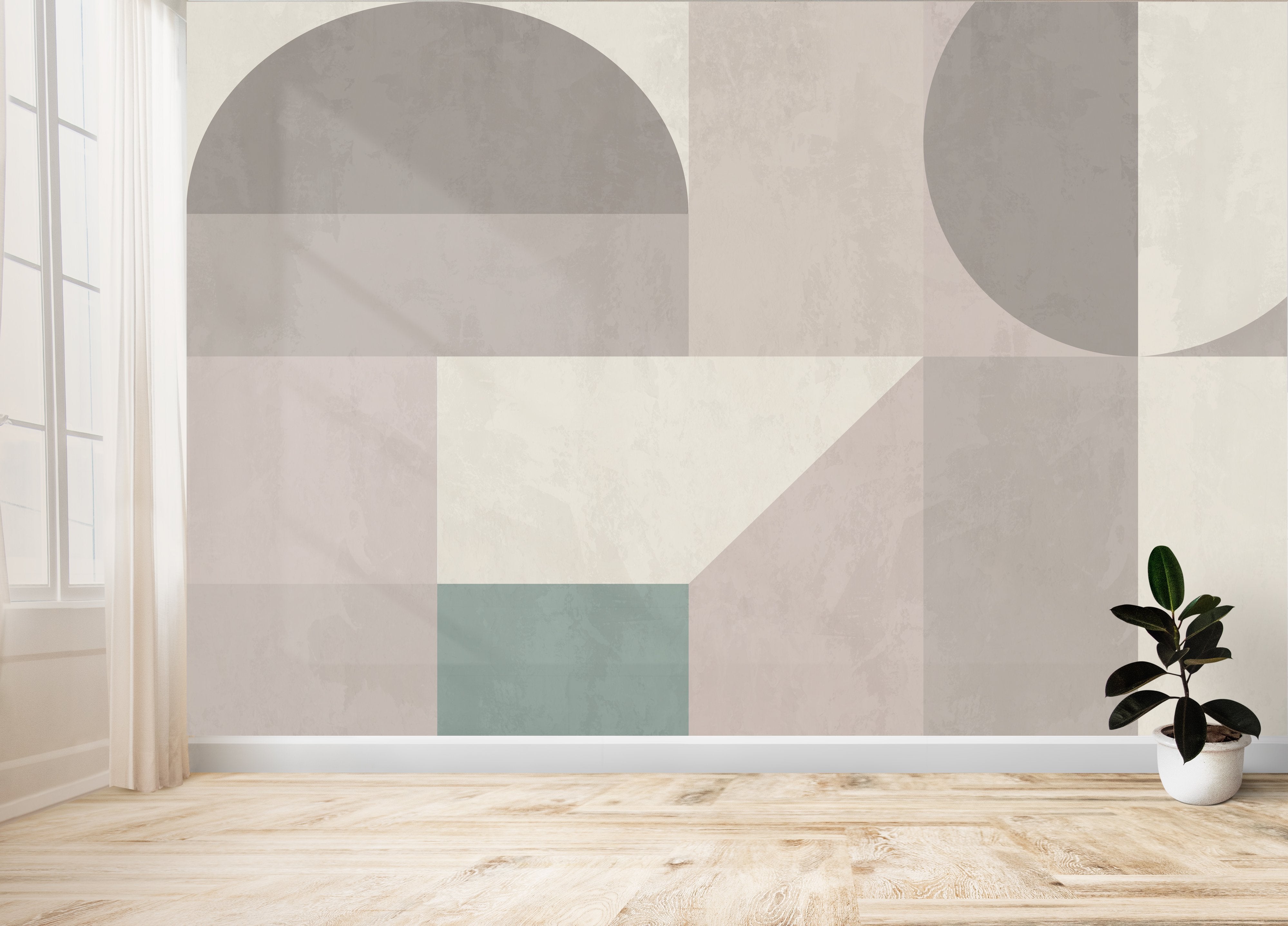 Carta Da Parati Victorian Style Grigio Tortora - 400x267 Cm TNT Ignifuga - Foto 5