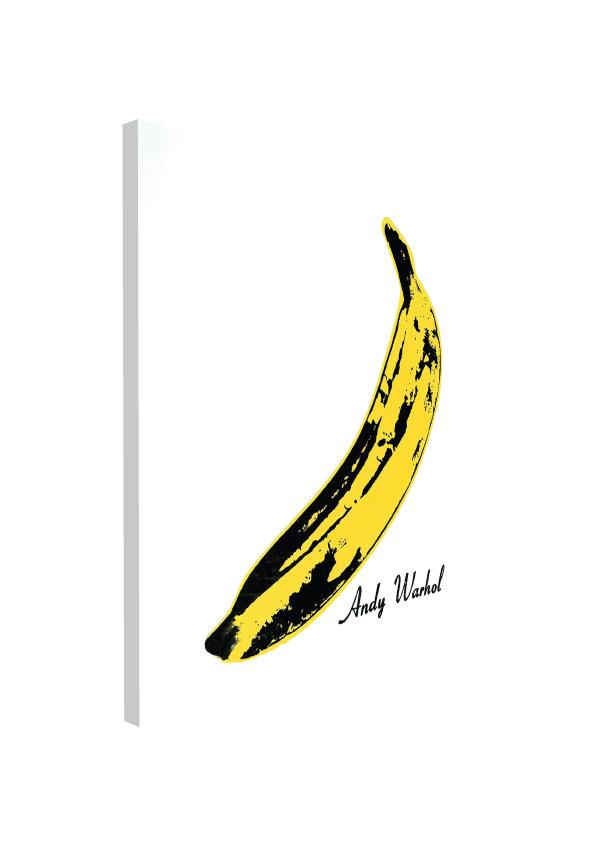 Quadro pop art, quadri d' autore, stampa su tela, Banana Andy Warhol. –