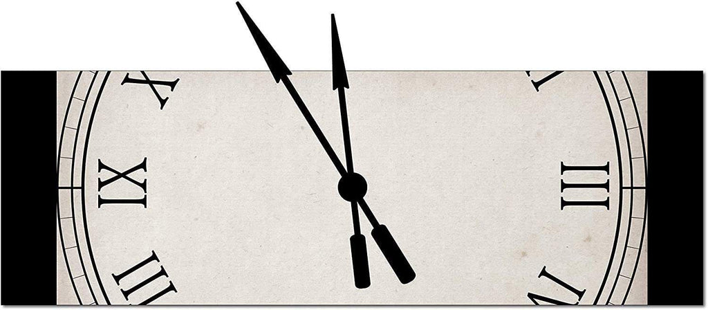 Orologio da Parete moderno 30 x 90 cm. A slice of time. - G Factory Design di Gaipa Dario - P.Iva 03547280838