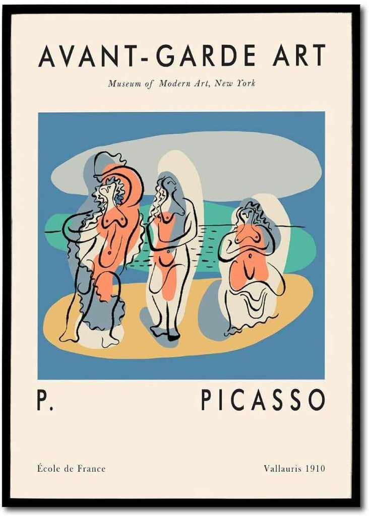 Quadro su tela, Picasso. Parigi 1910 vintage design. Opere d' autore. - G Factory Design di Gaipa Dario - P.Iva 03547280838